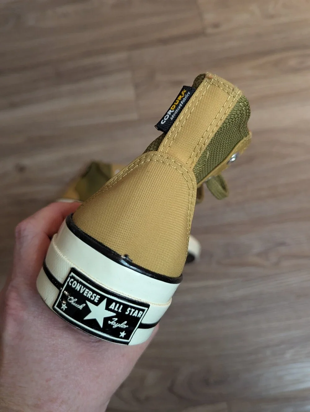 Converse Chuck Taylor 70 High Top in Olive Green / Tan Waterproof 7.5 - Picture 4 of 7